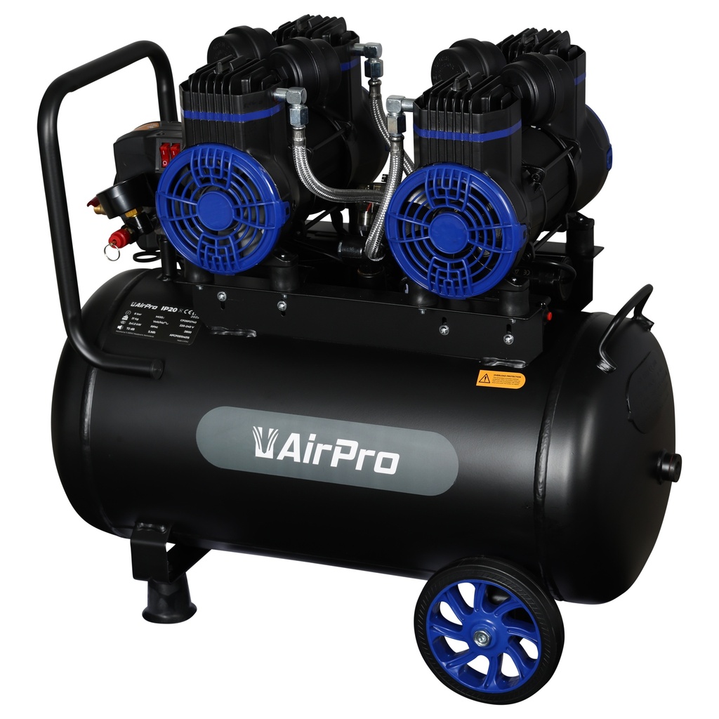Compressor oil free 2x1.8hp 40L tank