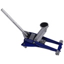 Miniature aluminum garage jack