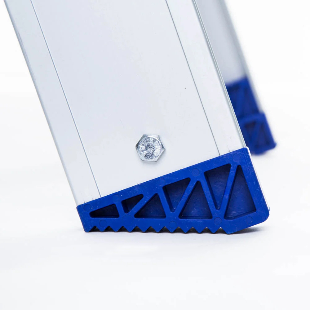 Aluminum double ladder 4 steps