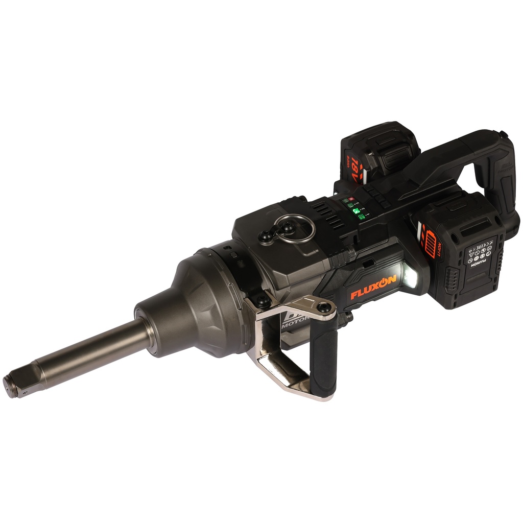 Cordless impact wrench 1" 4000Nm incl. 4x 8.0Ah batteries 18V + charger