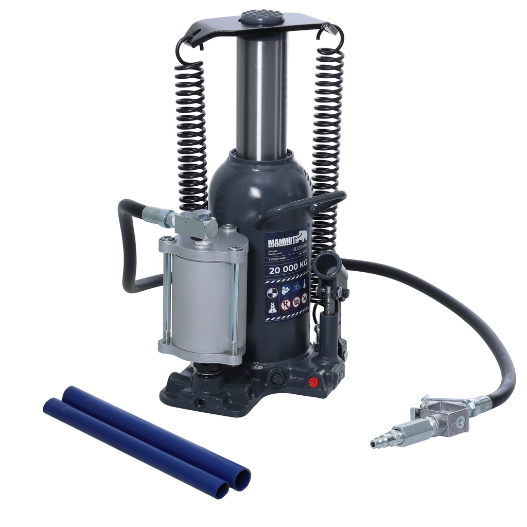 Mammuth pneumatic bottle jack 20 ton